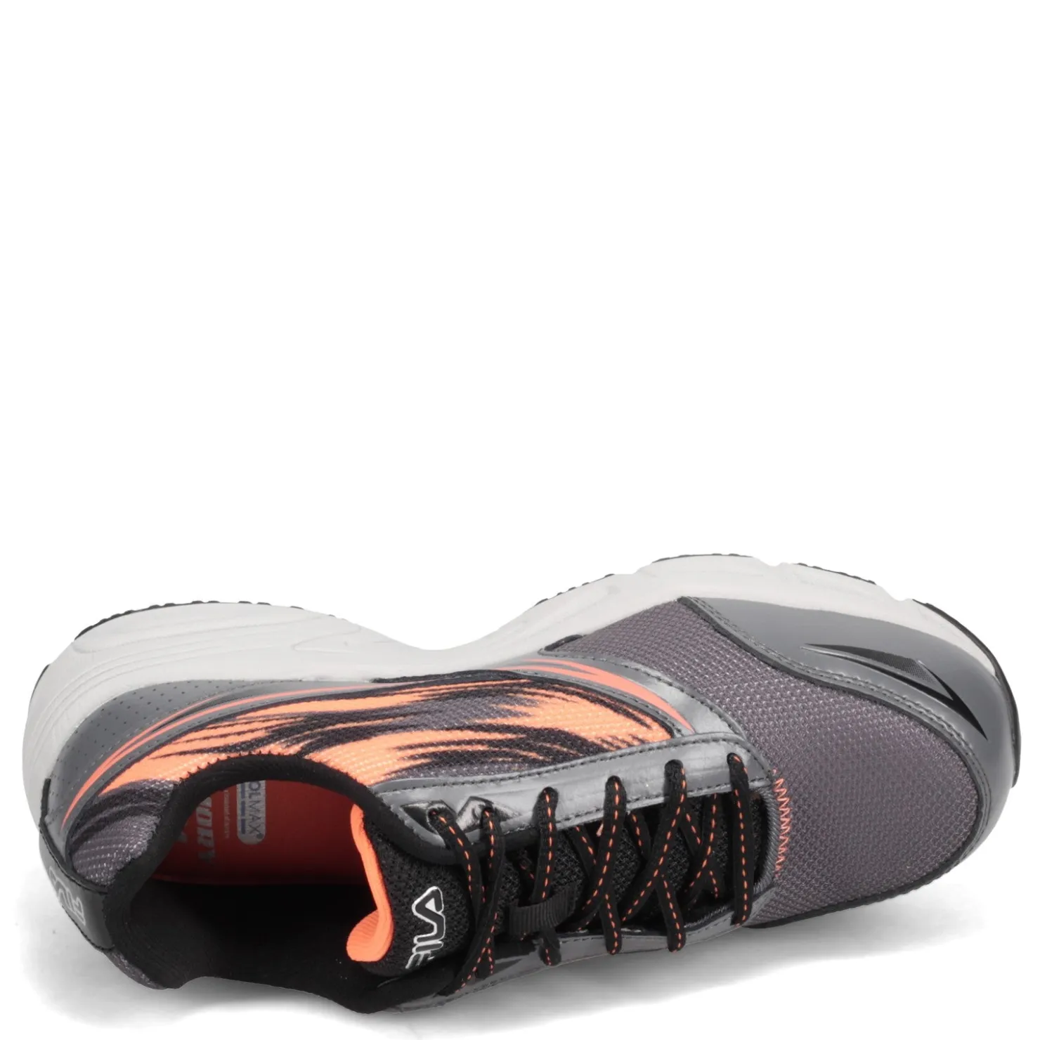Sneakers & Athletics*Fila Men's , Meiera 2 SR CT Work Shoe Grey Orange