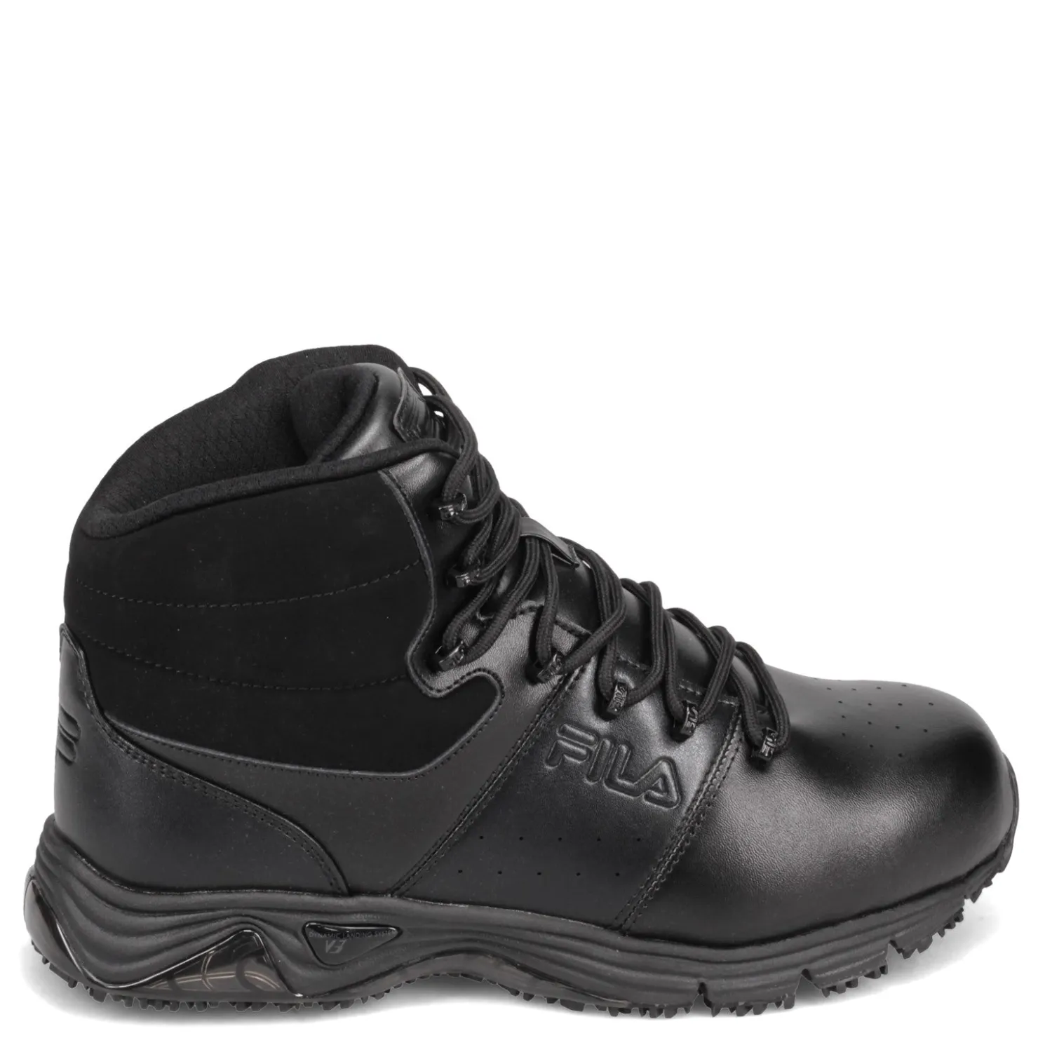 Boots*Fila Men's , Memory Breach SR Steel Toe Work Boot Black