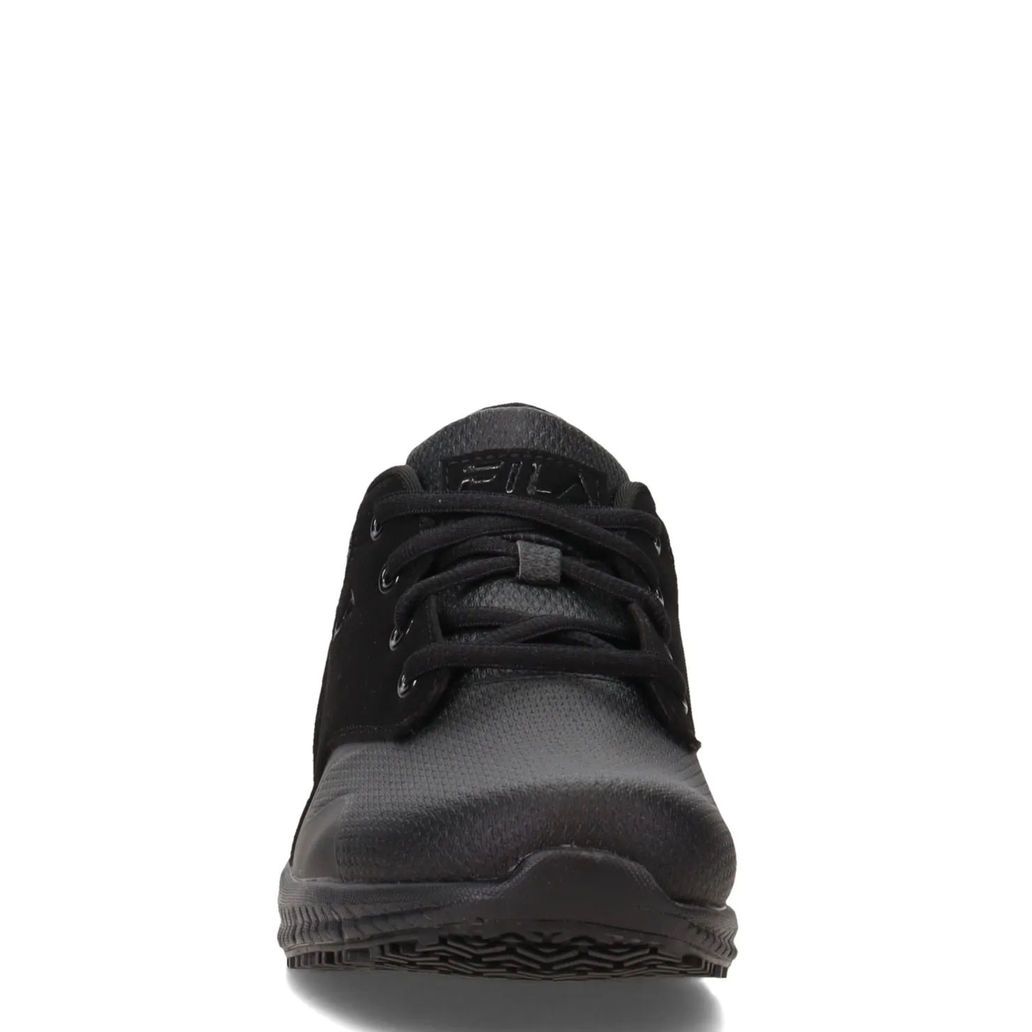 Work & Safety*Fila Men's , Memory Layers SR Work Shoe - Wide Width Black