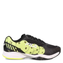 Court*Fila Men's , Volley Zone Pickleball Shoe Black/White/Sfty