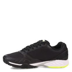 Court*Fila Men's , Volley Zone Pickleball Shoe Black/White/Sfty