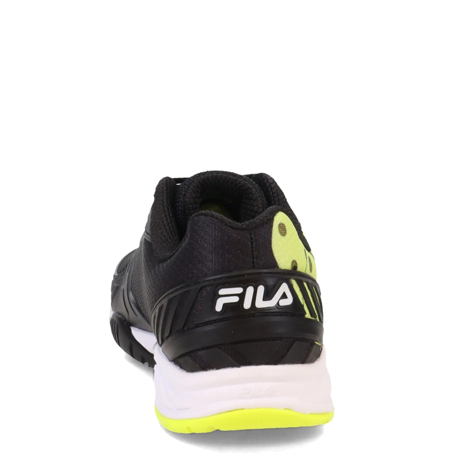 Court*Fila Men's , Volley Zone Pickleball Shoe Black/White/Sfty