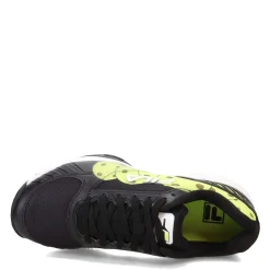Court*Fila Men's , Volley Zone Pickleball Shoe Black/White/Sfty