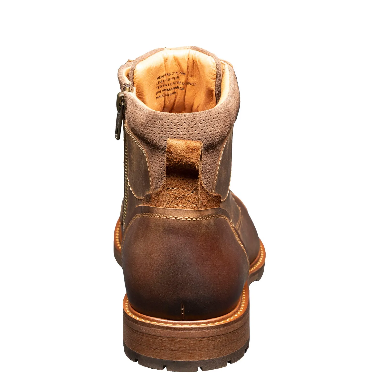 Boots*Florsheim Men's , Chalet Cap Toe Boot Brown Crazy Horse