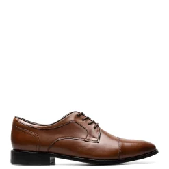 Dress*Florsheim Men's , Conetta Cap Toe Oxford Cognac
