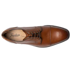 Dress*Florsheim Men's , Conetta Cap Toe Oxford Cognac