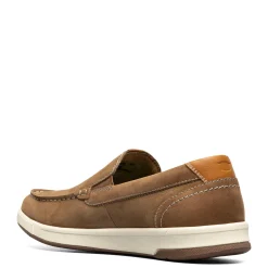 Loafers*Florsheim Men's , Crossover Moc Toe Slip-On Mushroom