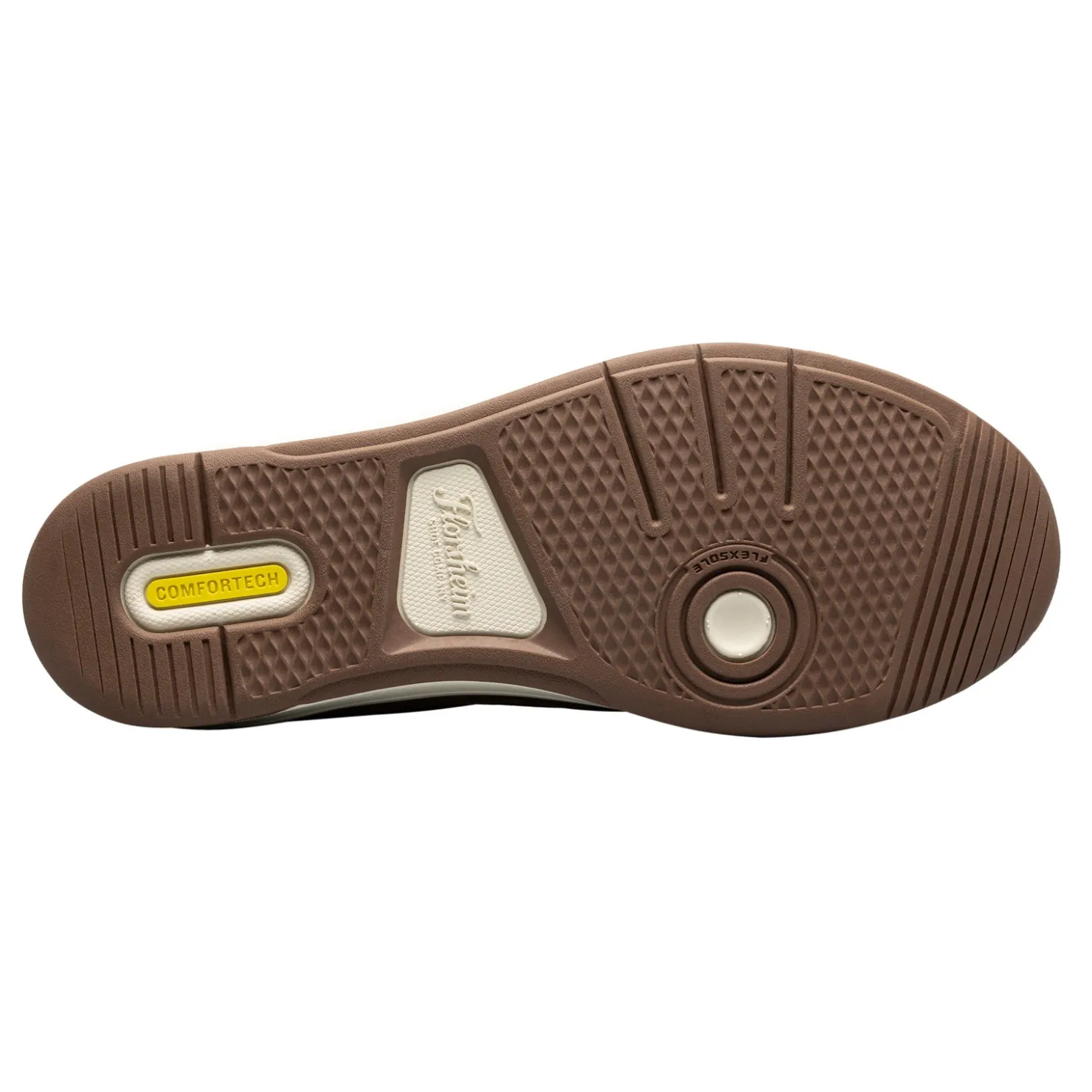 Loafers*Florsheim Men's , Crossover Moc Toe Slip-On Mushroom