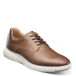 Oxfords*Florsheim Men's , Dash Plain Toe Oxford Brown Crazyhorse W/White Sole
