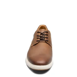 Oxfords*Florsheim Men's , Dash Plain Toe Oxford Brown Crazyhorse W/White Sole