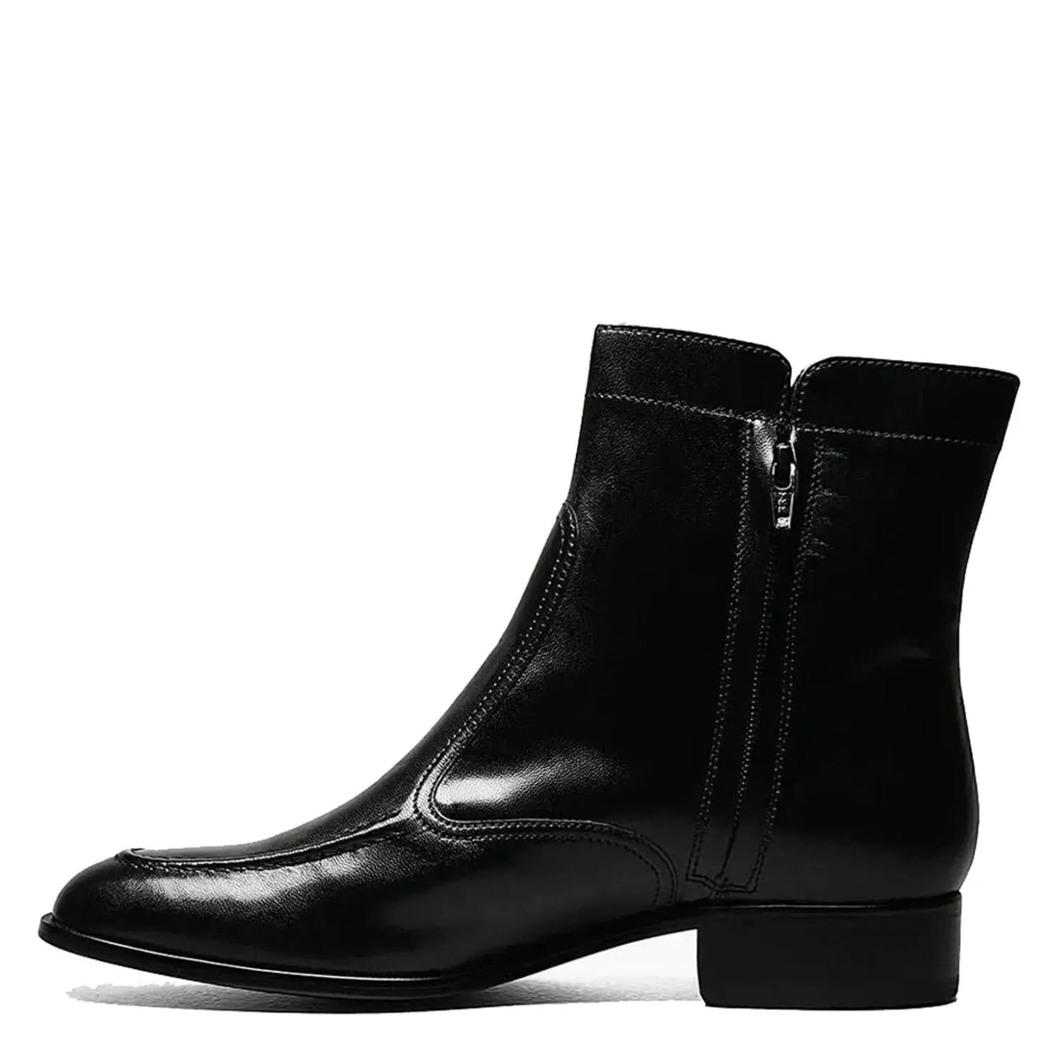 Dress*Florsheim Men's , Essex Moc Toe Zipper Boot Black