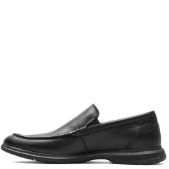 Slip-On Shoes*Florsheim Men's , Hamptons Moc Toe Venetian Loafer Black