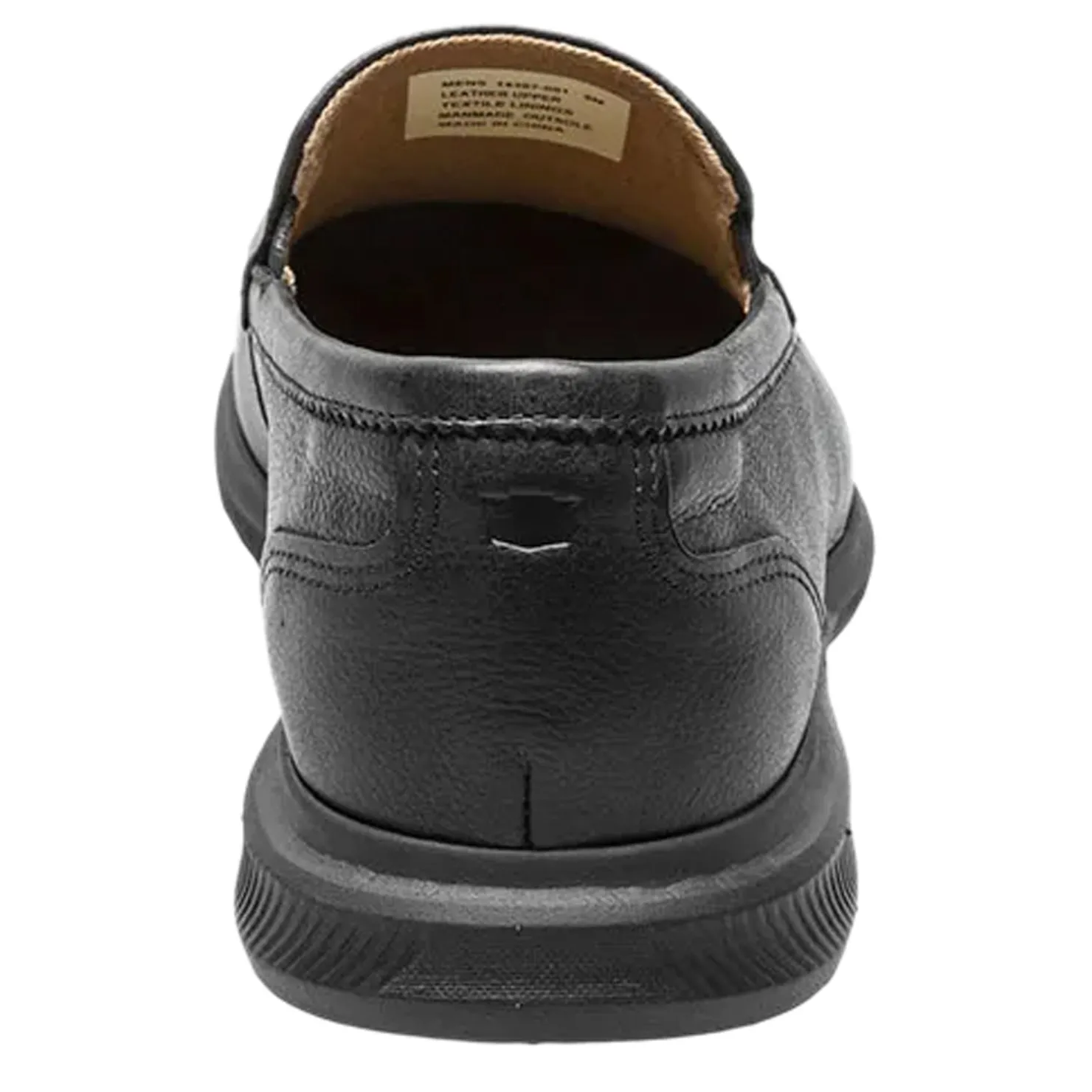 Slip-On Shoes*Florsheim Men's , Hamptons Moc Toe Venetian Loafer Black