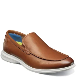 Slip-On Shoes*Florsheim Men's , Hamptons Moc Toe Venetian Loafer Cognac