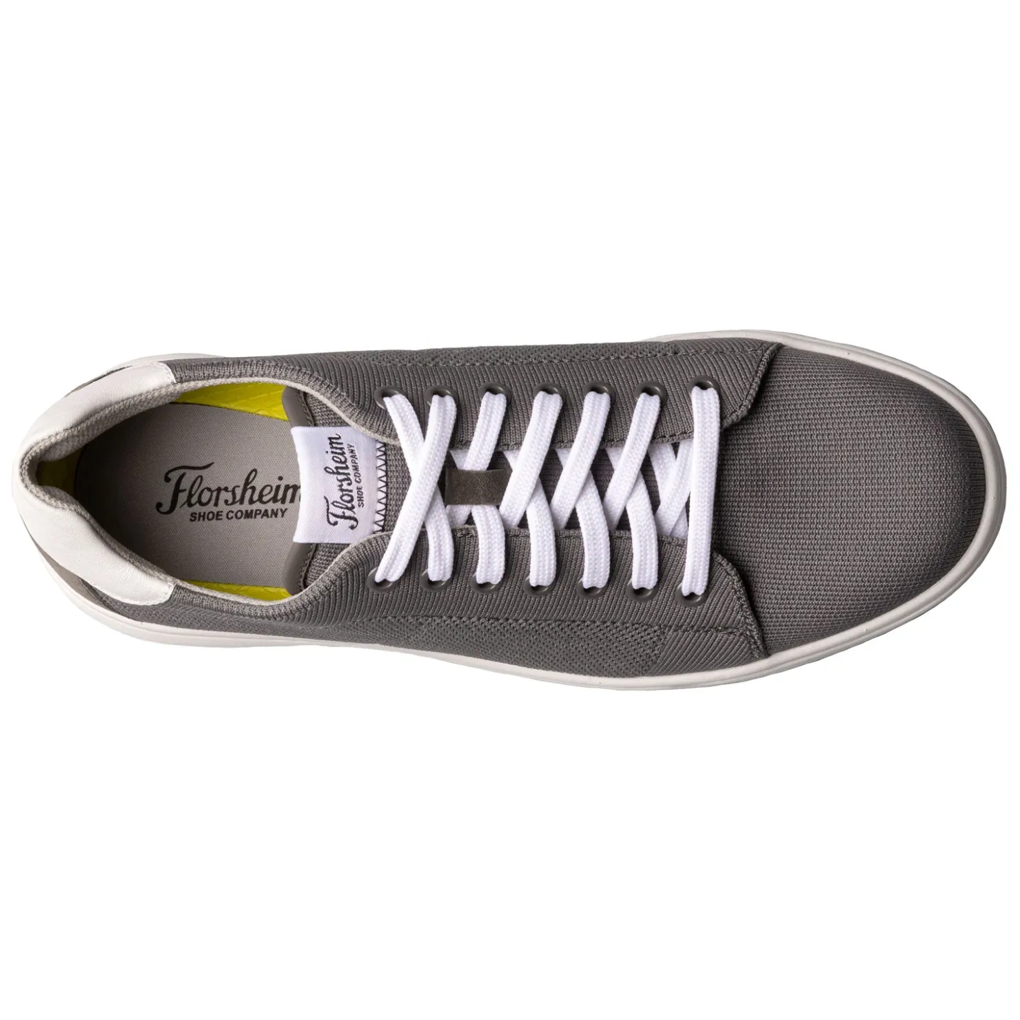 Fashion & Street*Florsheim Men's , Heist Knit Lace To Toe Sneaker Gray