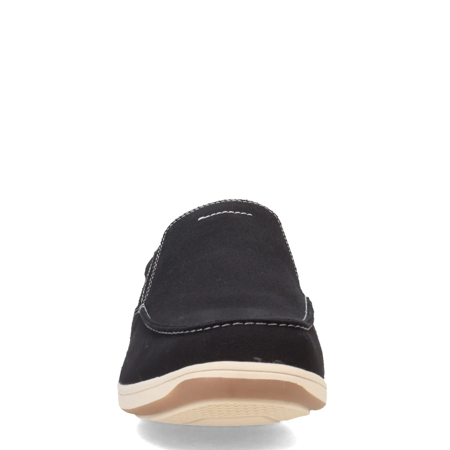 Loafers*Florsheim Men's , Lakeside Canvas Moc Slip On Black