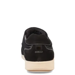 Loafers*Florsheim Men's , Lakeside Canvas Moc Slip On Black