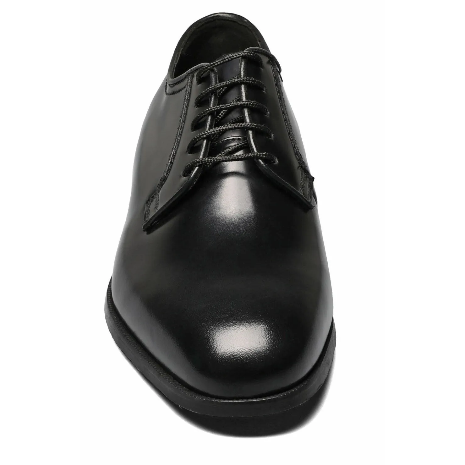 Dress*Florsheim Men's , Lexington Plain Toe Oxford Black Shiny