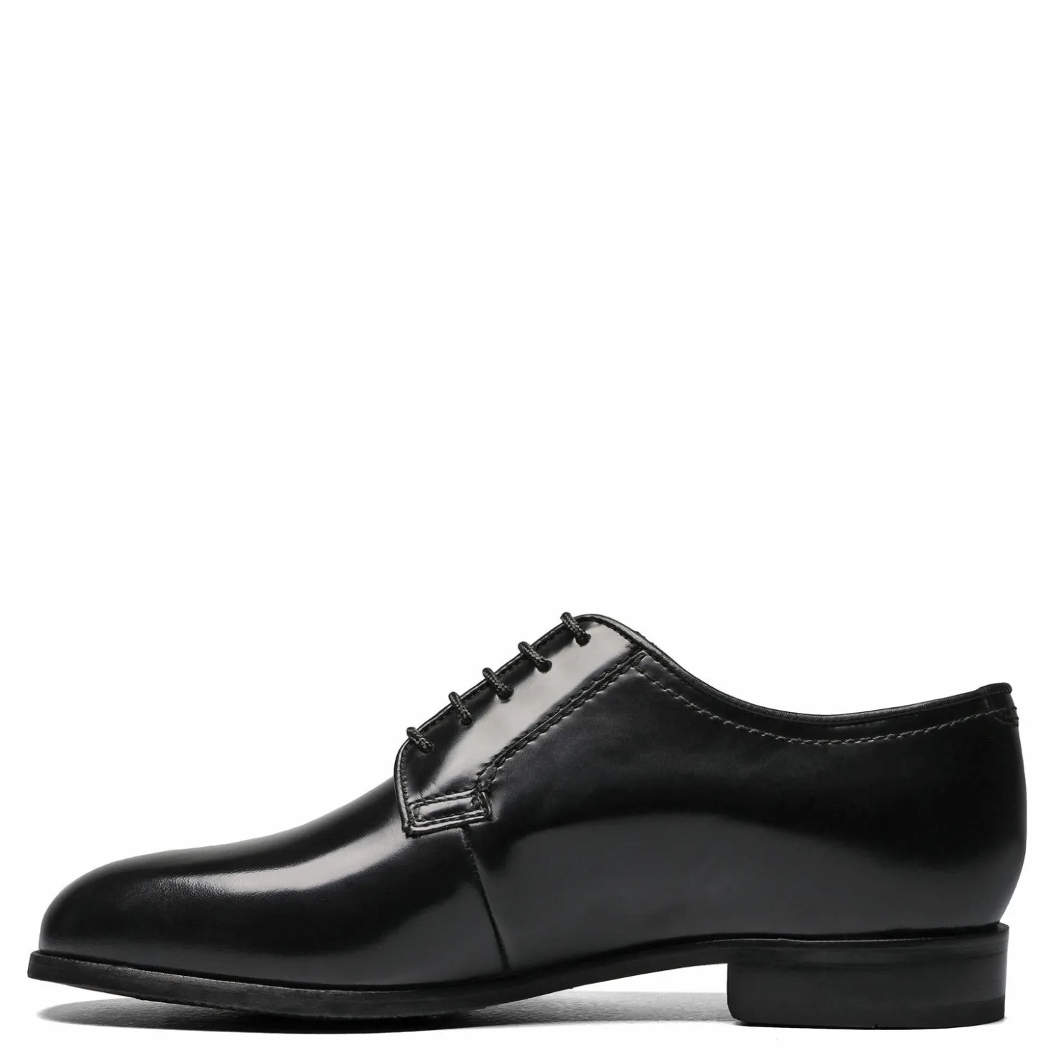 Dress*Florsheim Men's , Lexington Plain Toe Oxford Black Shiny