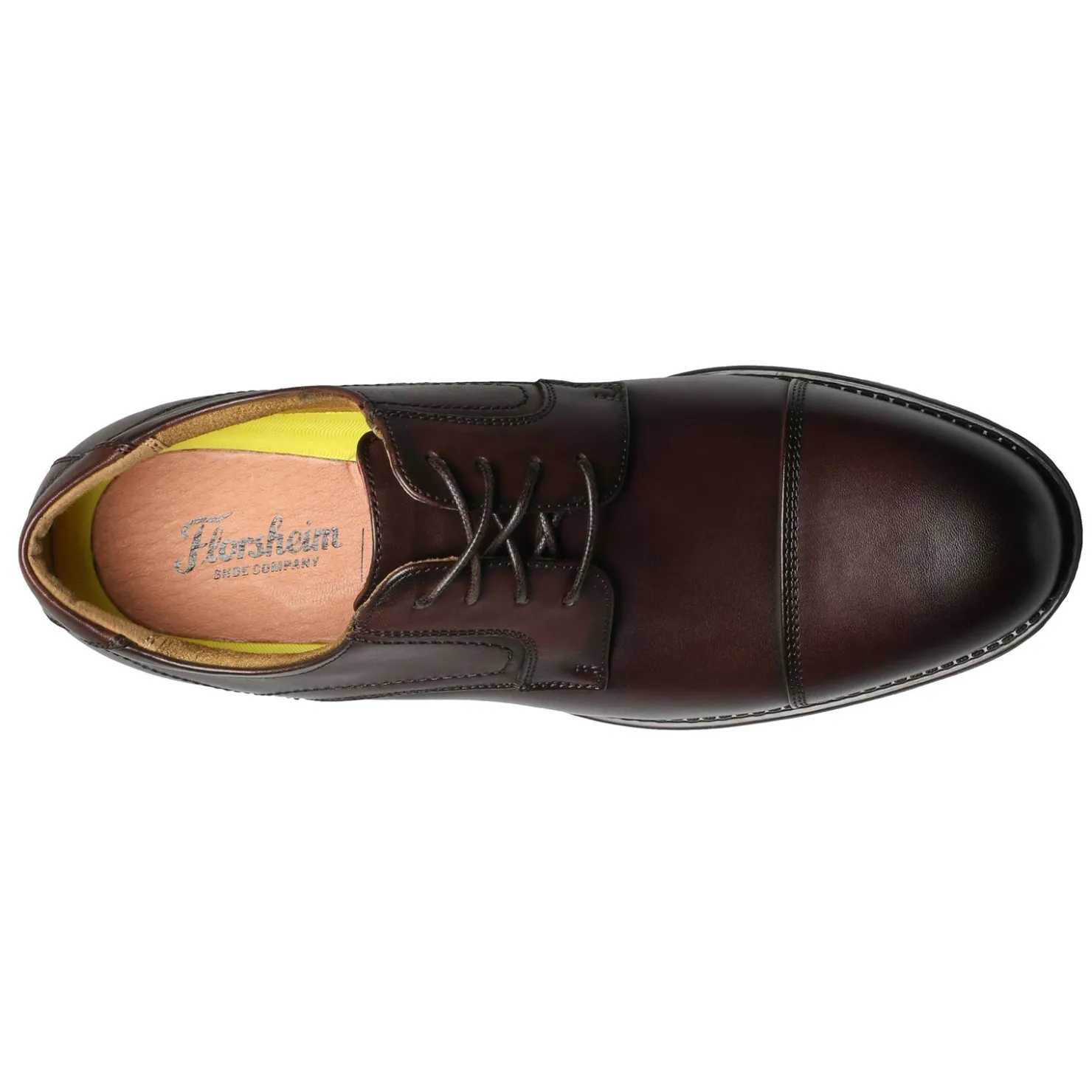 Oxfords*Florsheim Men's , Midtown Cap Toe Oxford Brown