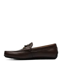 Loafers*Florsheim Men's , Motor Moc Toe Bit Driver Brown Smooth
