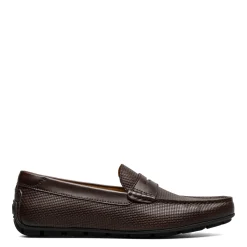 Loafers*Florsheim Men's , Motor Moc Toe Penny Driver Brown