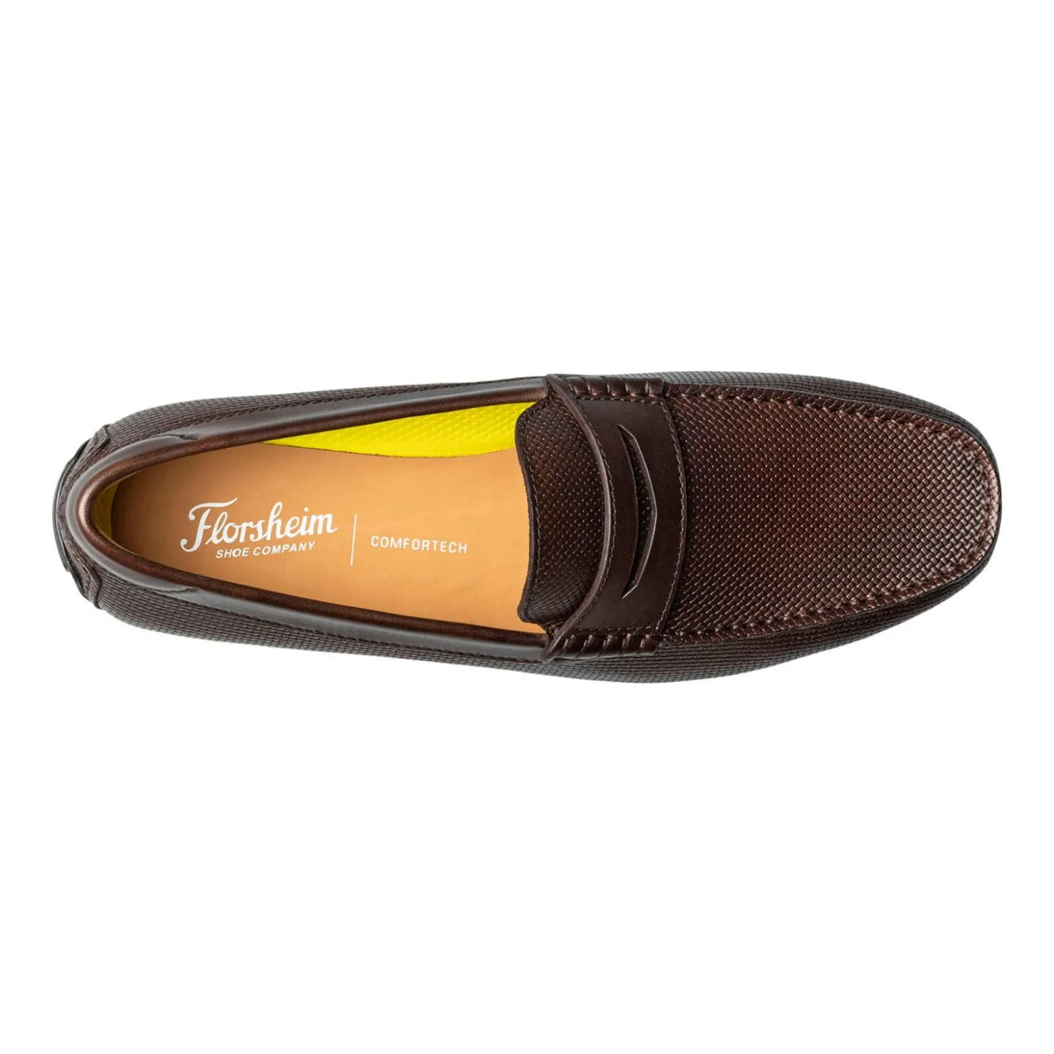 Dress*Florsheim Men's , Motor Moc Toe Penny Driver Brown