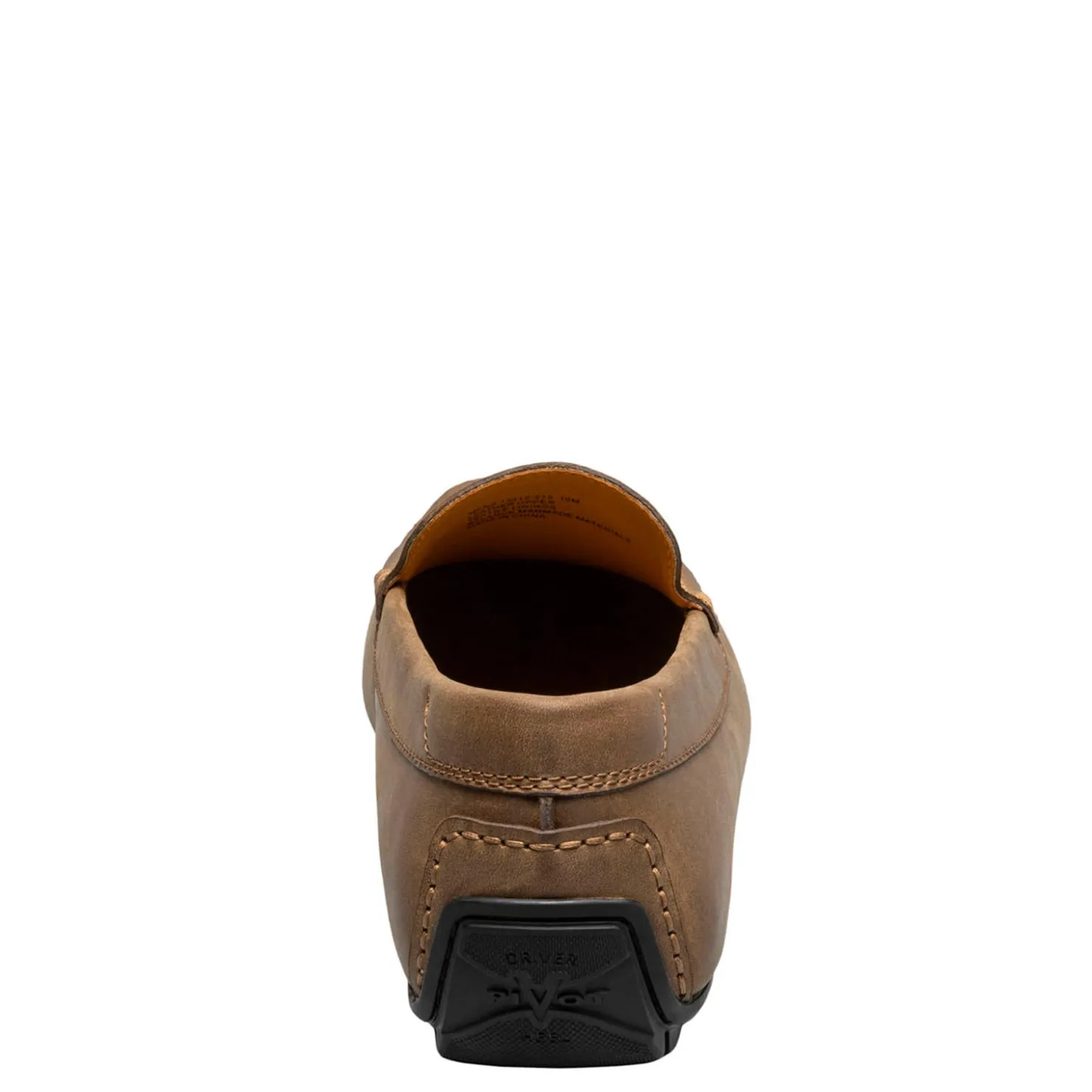 Loafers*Florsheim Men's , Motor Moc Toe Venetian Driver Brown Crazy Horse