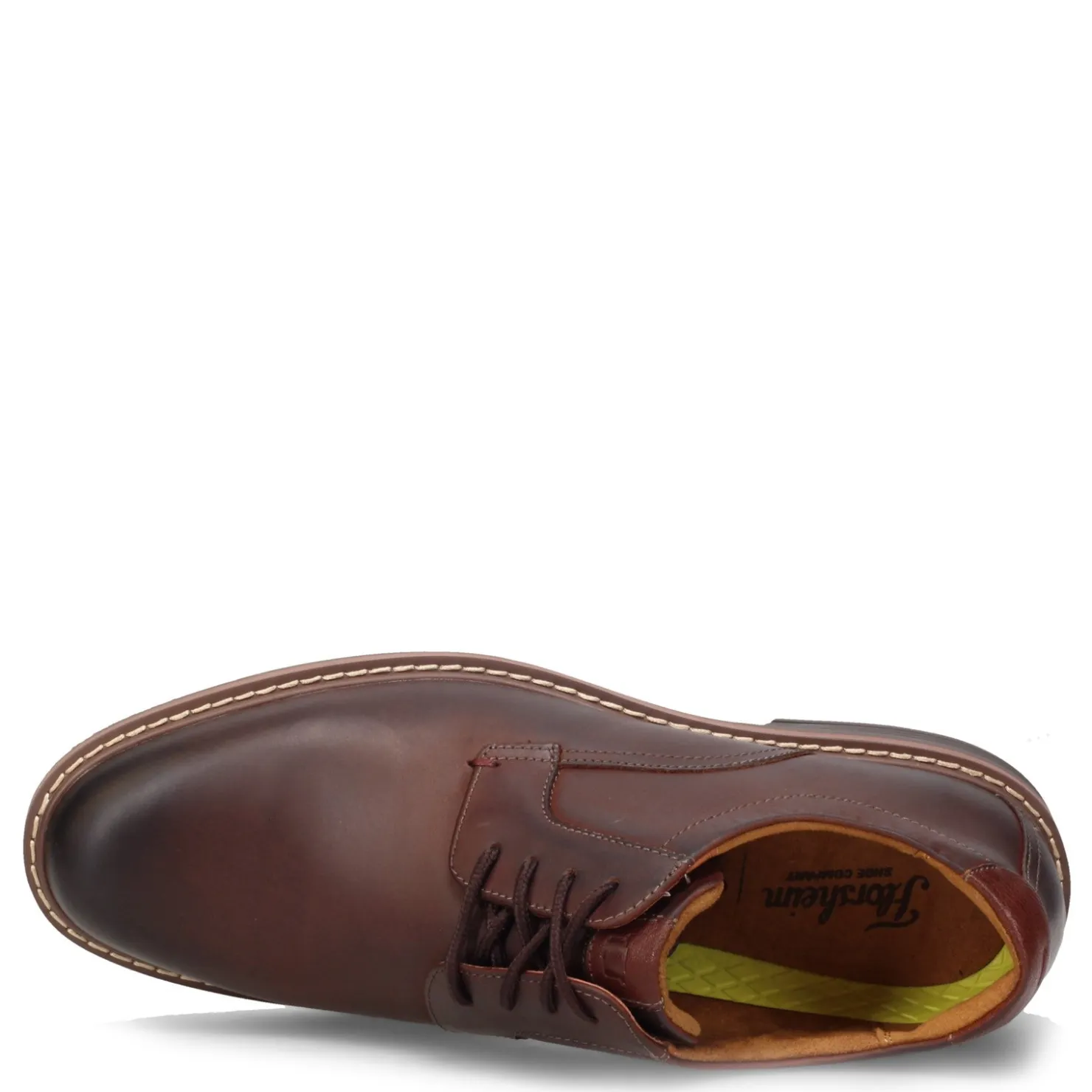 Dress*Florsheim Men's , Norwalk Plain Toe Oxford Brown Crazyhorse