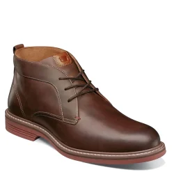 Boots*Florsheim Men's , Norwalk Plain Toe Chukka Boot Brown