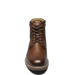 Boots*Florsheim Men's , Norwalk Plain Toe Lace Boot Cognac
