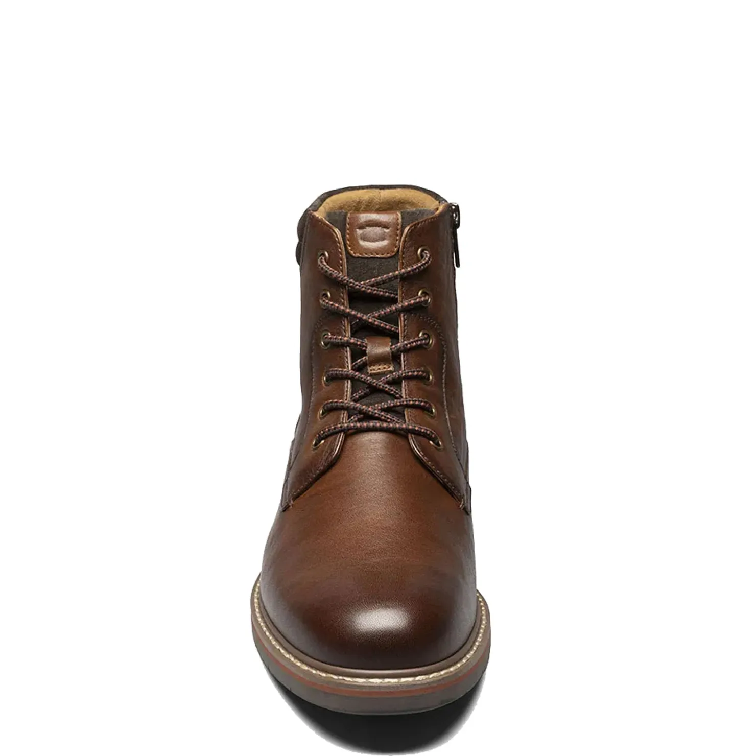 Boots*Florsheim Men's , Norwalk Plain Toe Lace Boot Cognac