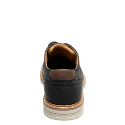 Oxfords*Florsheim Men's , Norwalk Wingtip Oxford Black Crazy Horse