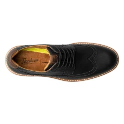 Oxfords*Florsheim Men's , Norwalk Wingtip Oxford Black Crazy Horse