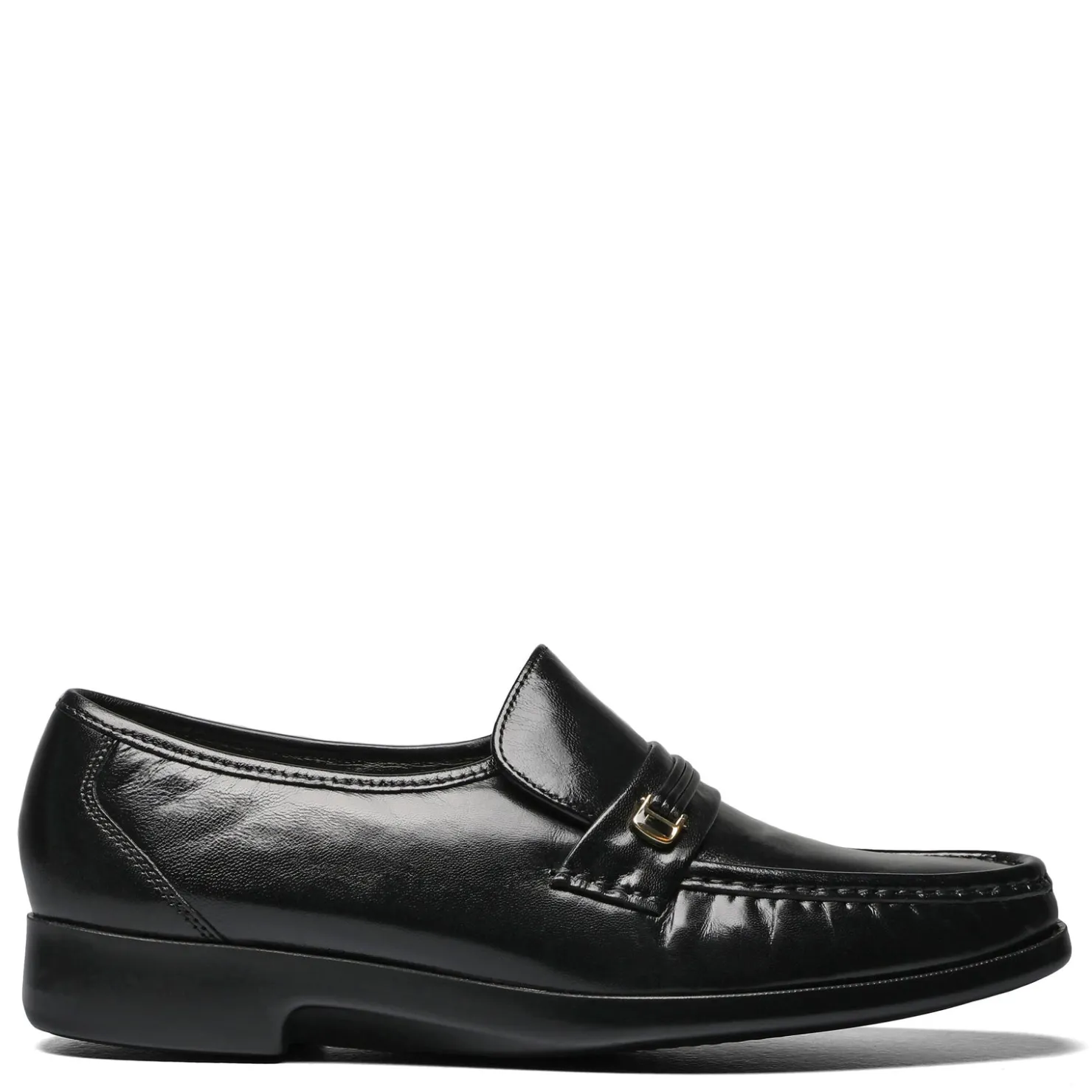 Loafers*Florsheim Men's , Riva Poly Slip-On Black