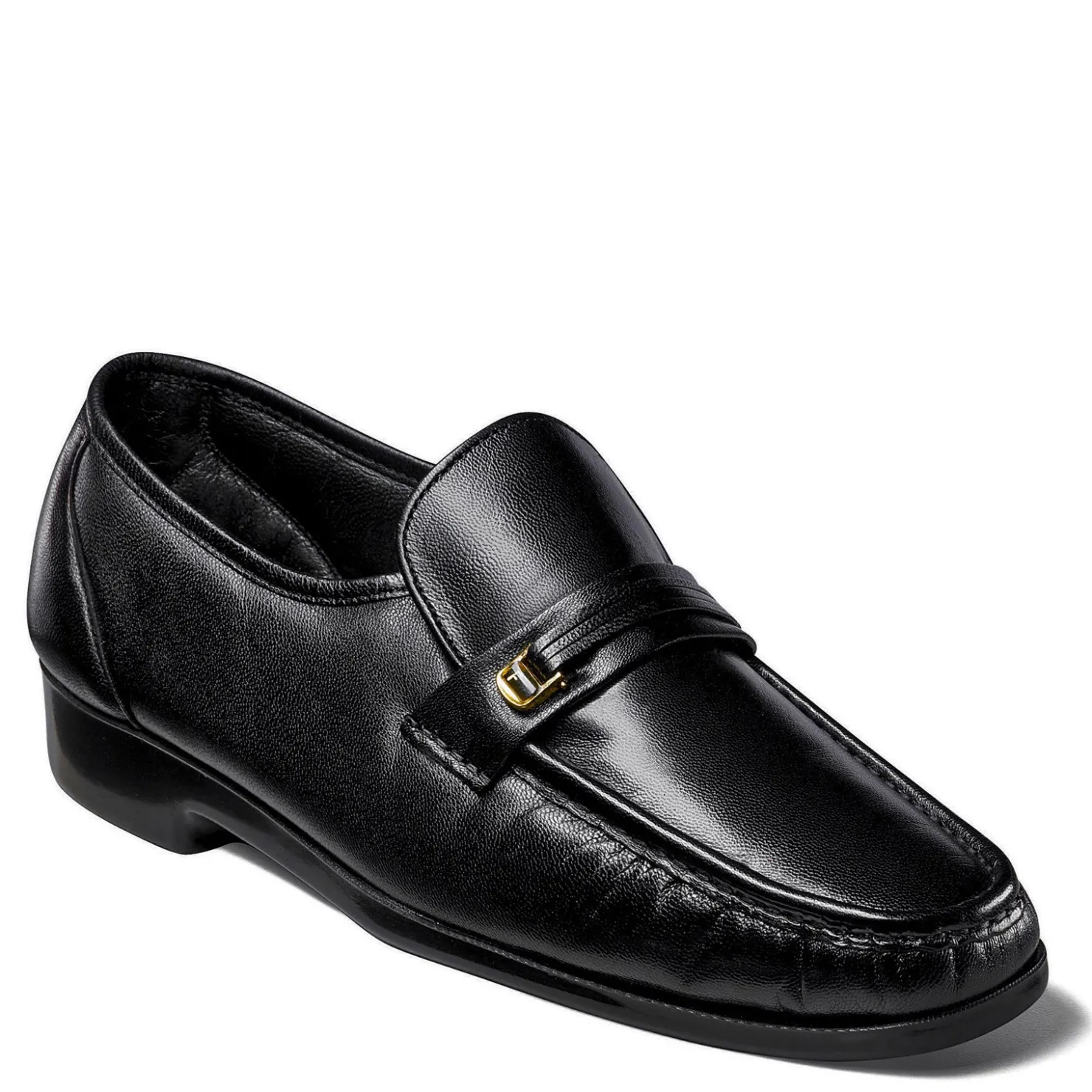 Loafers*Florsheim Men's , Riva Poly Slip-On Black