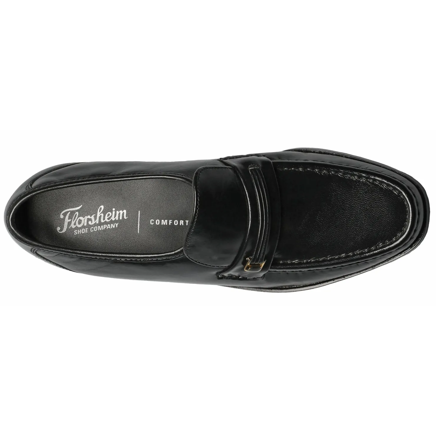 Loafers*Florsheim Men's , Riva Poly Slip-On Black