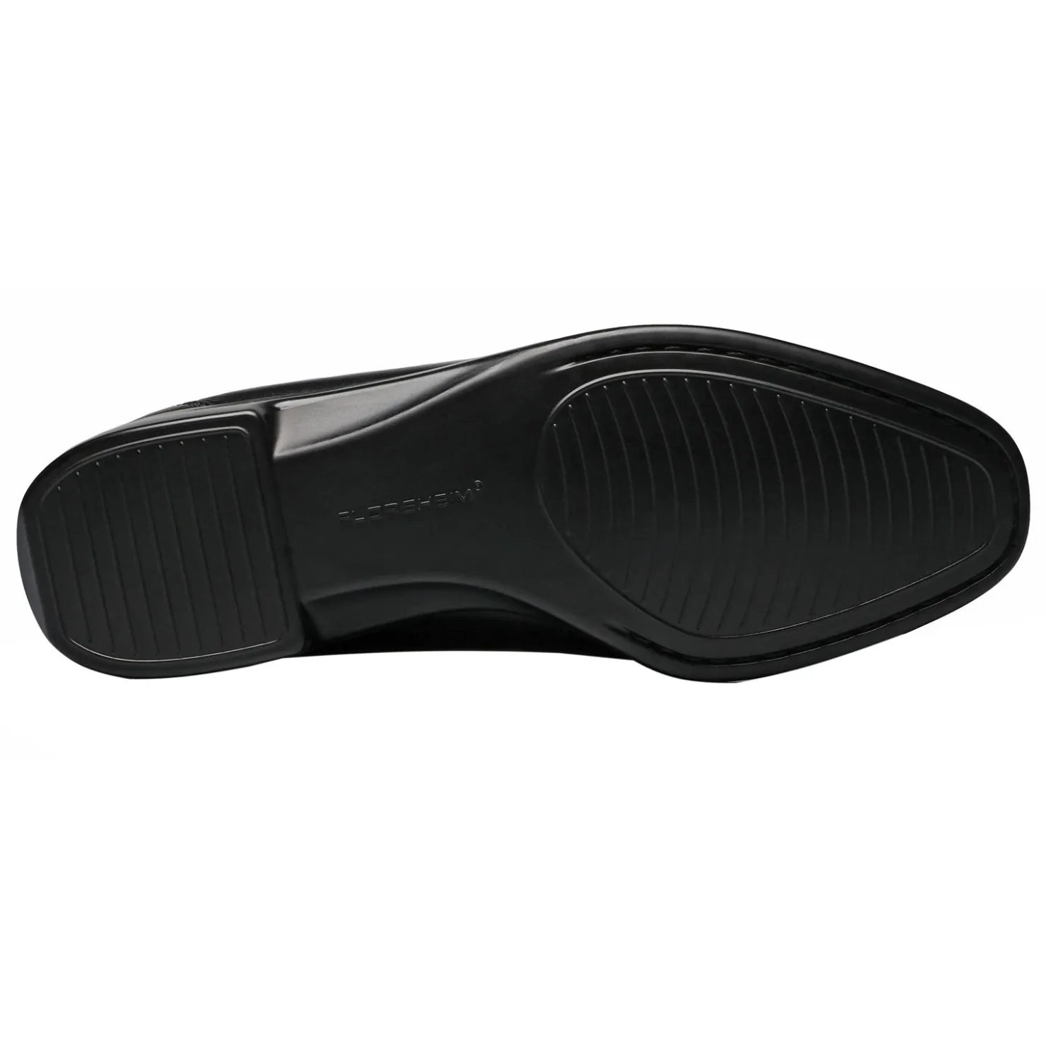Loafers*Florsheim Men's , Riva Poly Slip-On Black
