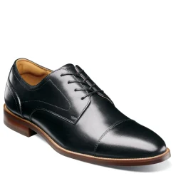 Oxfords*Florsheim Men's , Rucci Cap Toe Oxford Black
