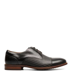 Oxfords*Florsheim Men's , Rucci Weave Cap Toe Oxford Black