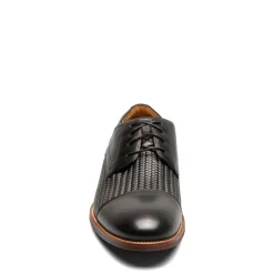 Oxfords*Florsheim Men's , Rucci Weave Cap Toe Oxford Black