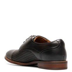 Oxfords*Florsheim Men's , Rucci Weave Cap Toe Oxford Black