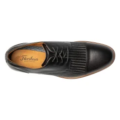 Oxfords*Florsheim Men's , Rucci Weave Cap Toe Oxford Black