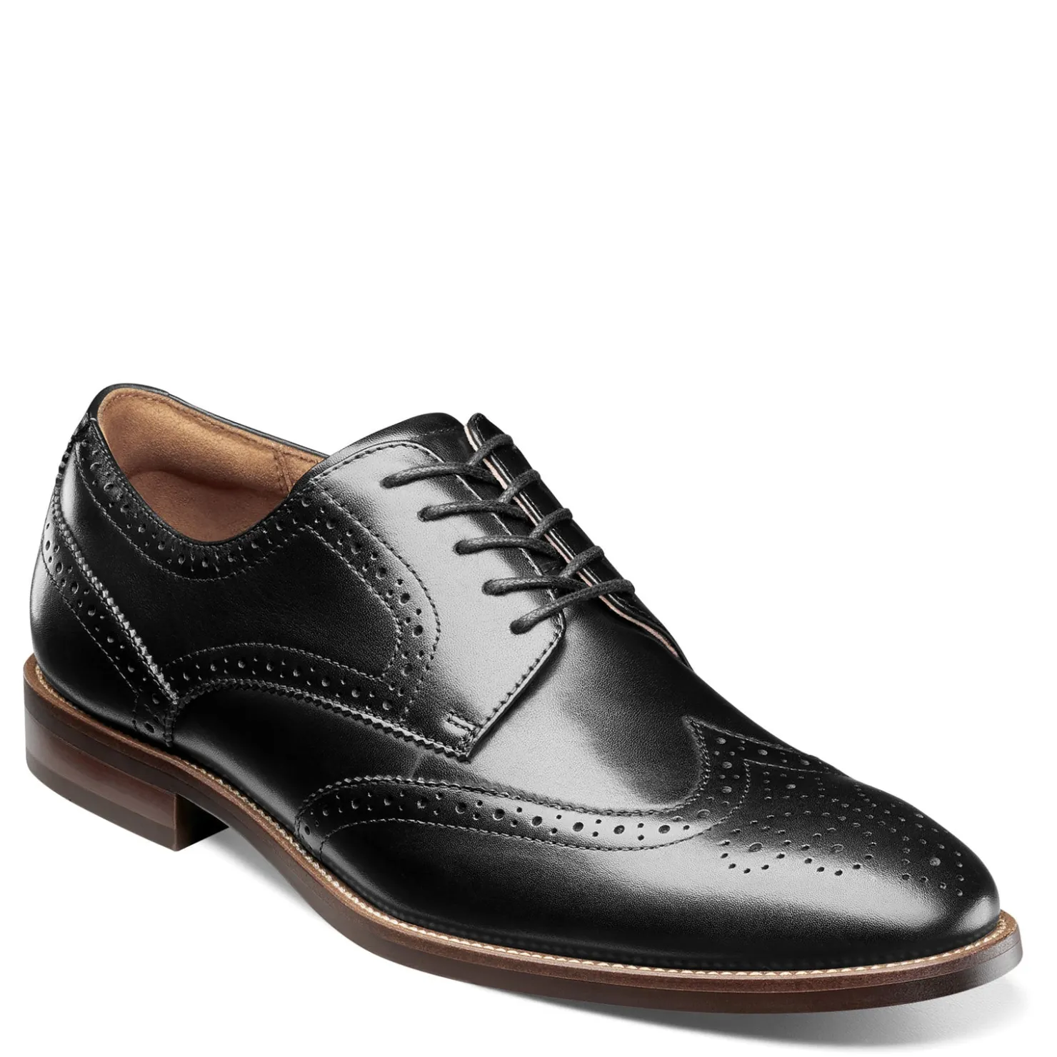 Oxfords*Florsheim Men's , Rucci Wingtip Oxford Black