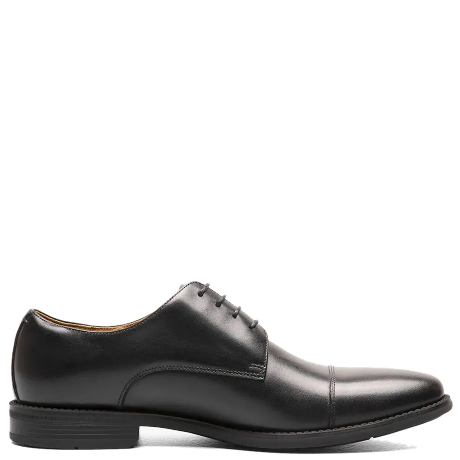 Oxfords*Florsheim Men's , Santucci Cap Toe Oxford Black