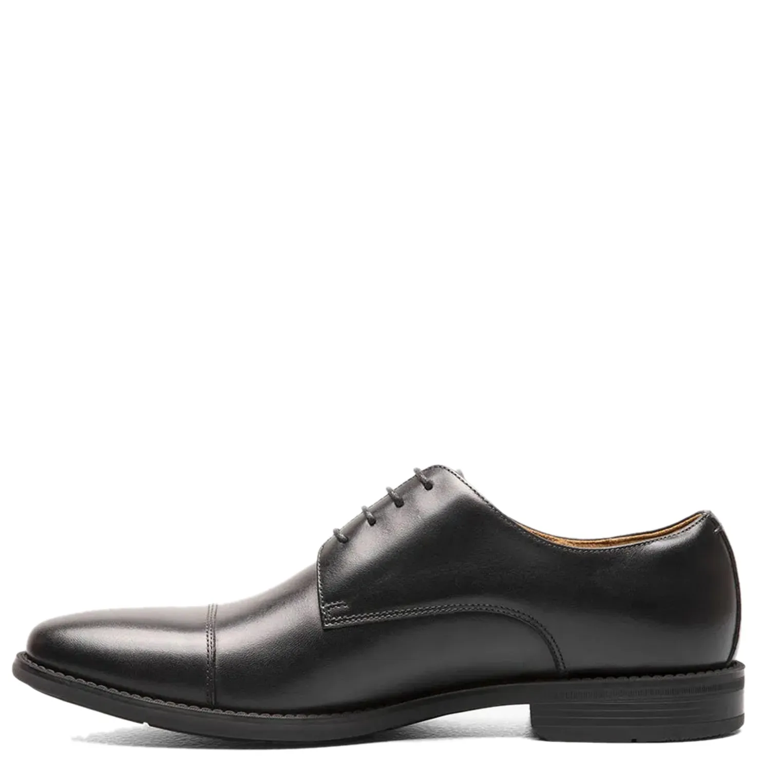 Oxfords*Florsheim Men's , Santucci Cap Toe Oxford Black