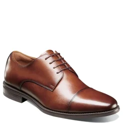 Oxfords*Florsheim Men's , Santucci Cap Toe Oxford Cognac