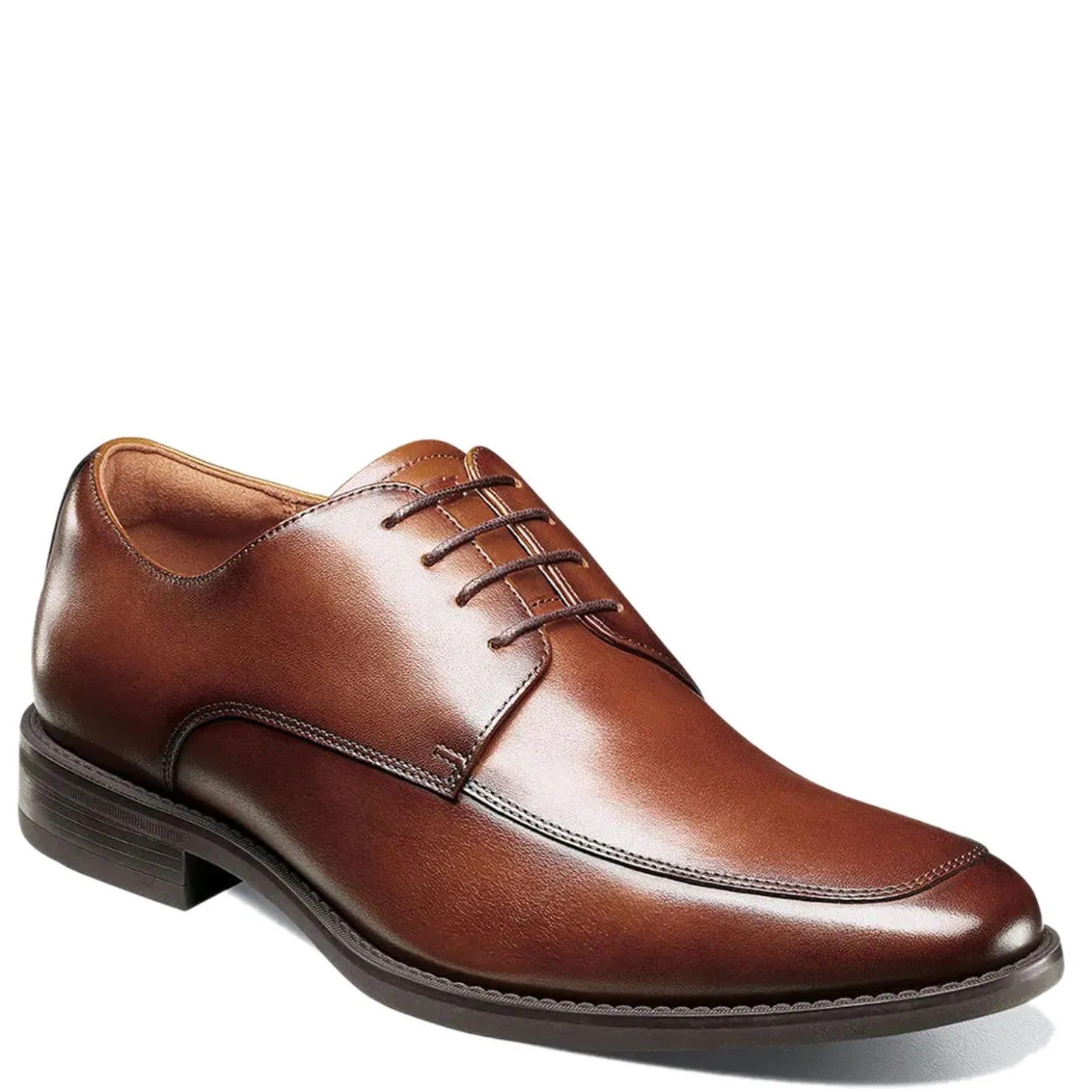 Oxfords*Florsheim Men's , Santucci Moc Toe Oxford Cognac