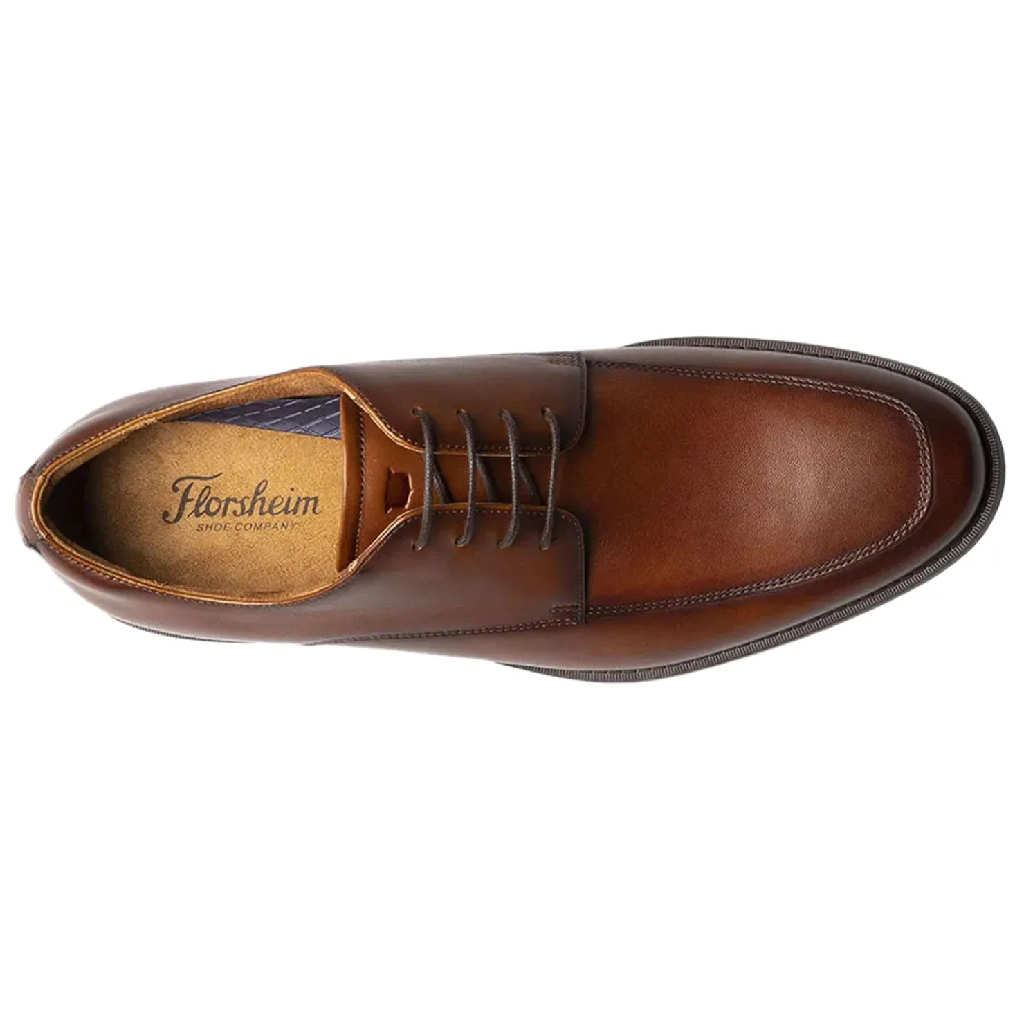 Oxfords*Florsheim Men's , Santucci Moc Toe Oxford Cognac