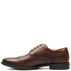Dress*Florsheim Men's , Santucci Wingtip Oxford Cognac